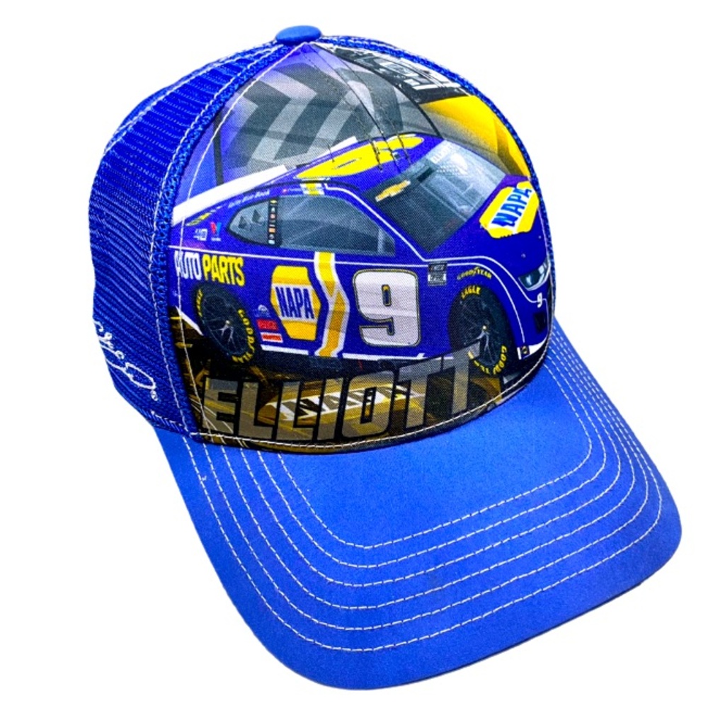 Chase Elliott Hat Trucker Adjustable Mesh NASCAR Hendrick Motorsports NAPA 9